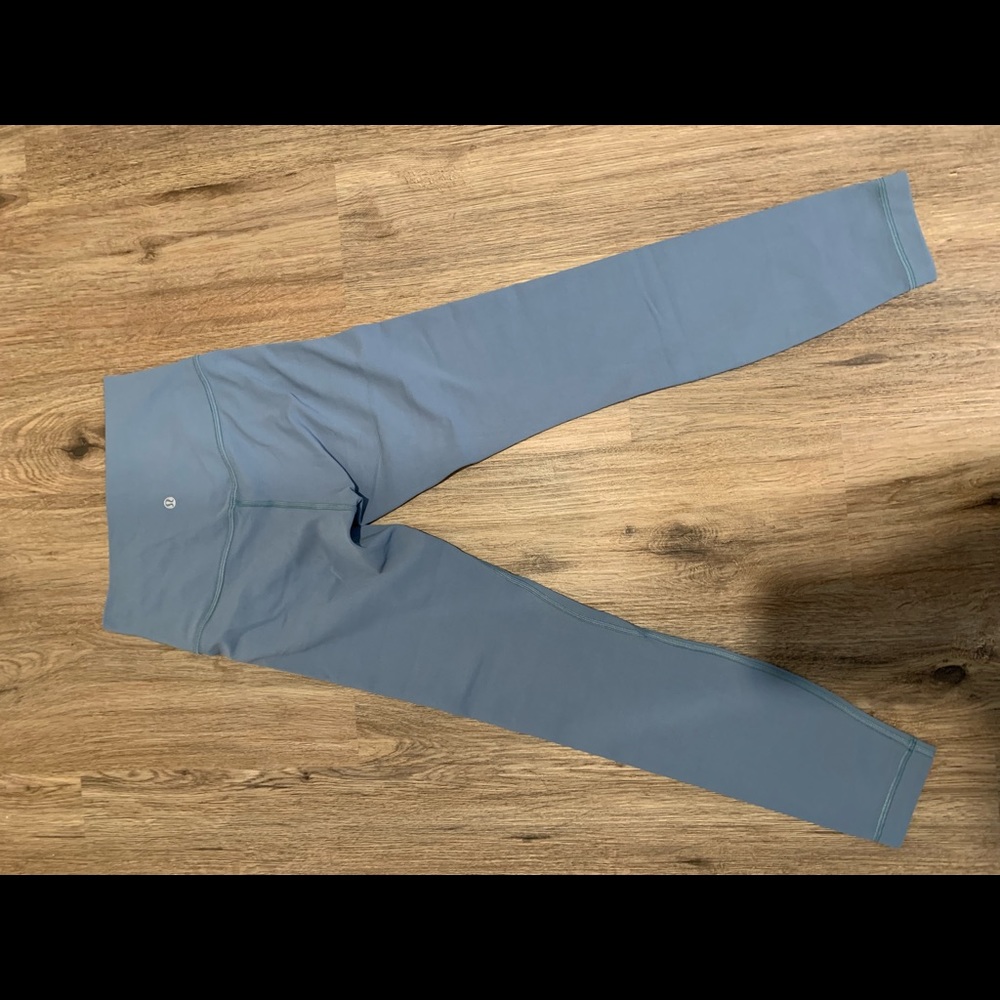 NWOT lululemon align pant 25” in aquatic green - Picture 6 of 6